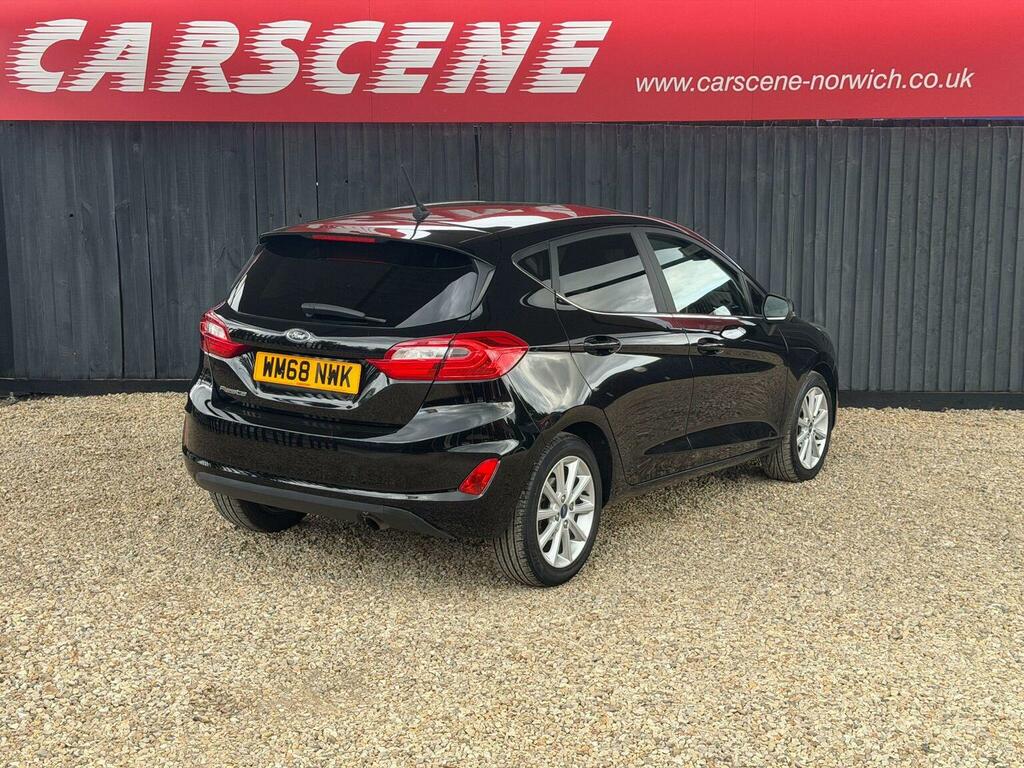 Ford Fiesta Hatchback 1.5 Tdci Titanium Euro 6 Ss 2018 WM68NWK Black #5