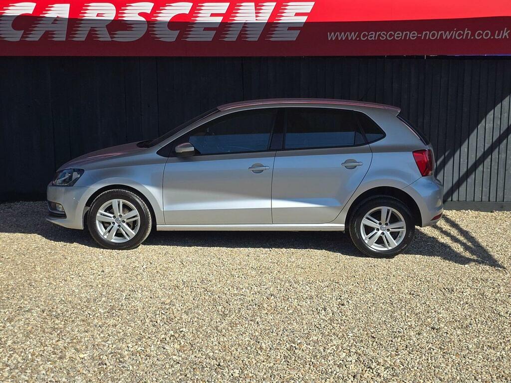 Volkswagen Polo Hatchback 1.4 Tdi Bluemotion Tech Match Edition Eu Silver #6