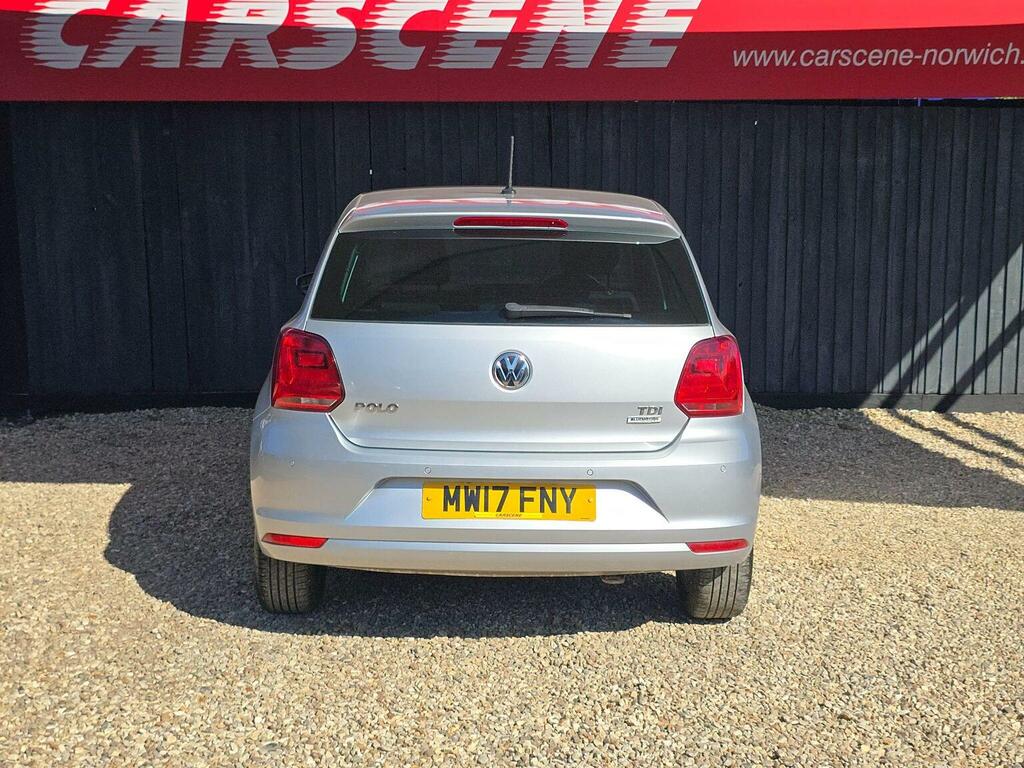Volkswagen Polo Hatchback 1.4 Tdi Bluemotion Tech Match Edition Eu Silver #4