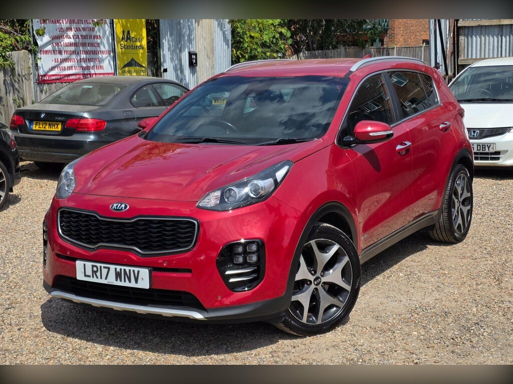 Kia Sportage 1.6 T-gdi Gt-line Dct Awd Euro 6 LR17WNV Red #2