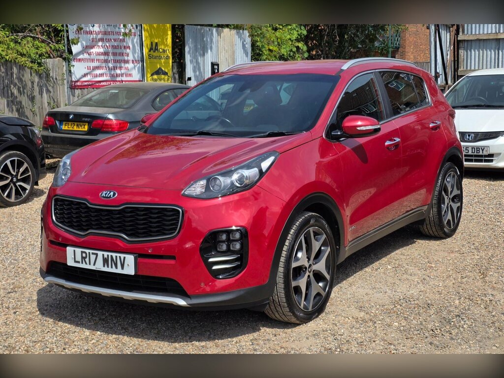 Kia Sportage 1.6 T-gdi Gt-line Dct Awd Euro 6 LR17WNV Red #5