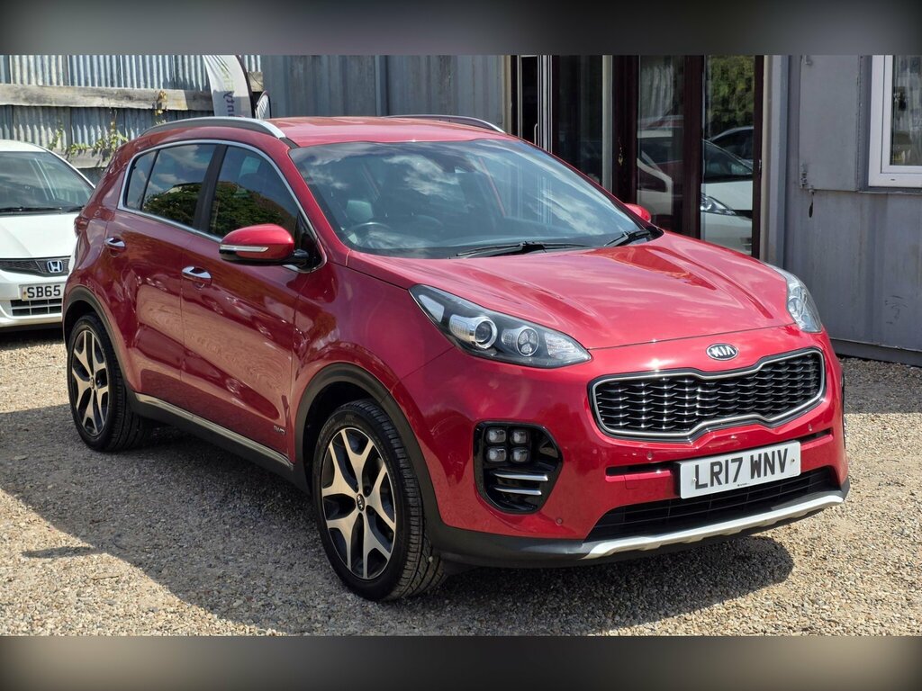 Kia Sportage 1.6 T-gdi Gt-line Dct Awd Euro 6 LR17WNV Red #4