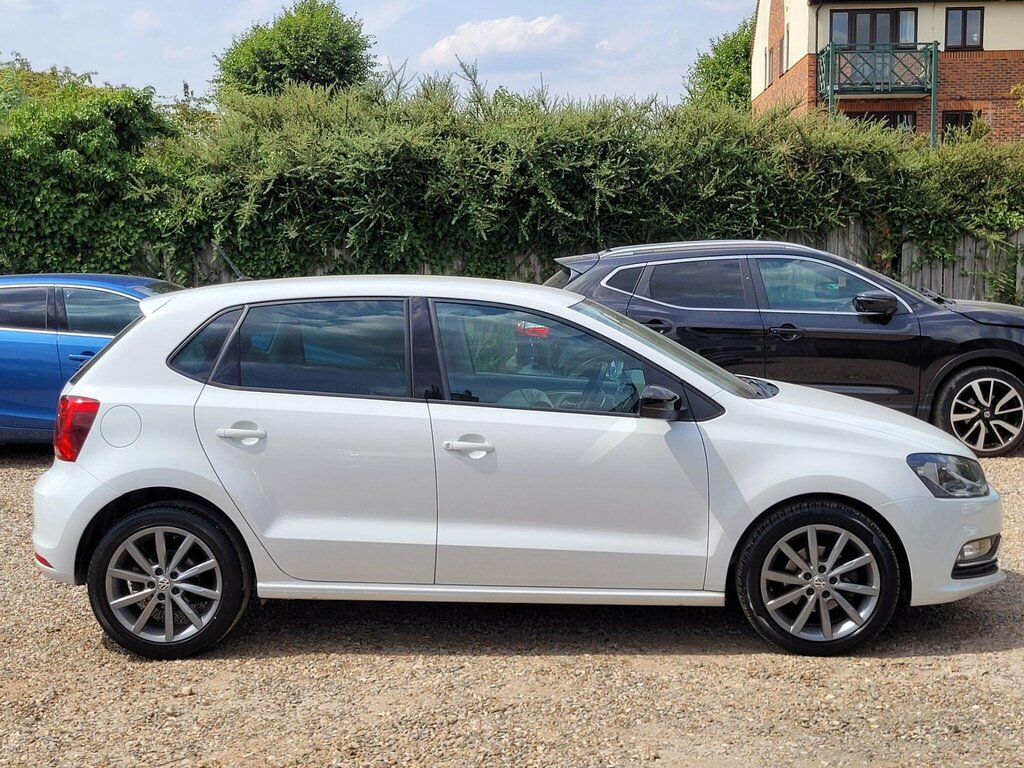 Volkswagen Polo 1.2 Tsi Bluemotion Tech Se Design Euro 6 Ss YY65LTJ White #6