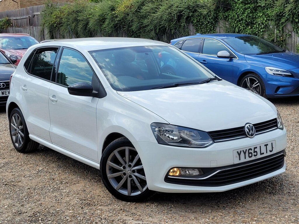 Volkswagen Polo 1.2 Tsi Bluemotion Tech Se Design Euro 6 Ss YY65LTJ White