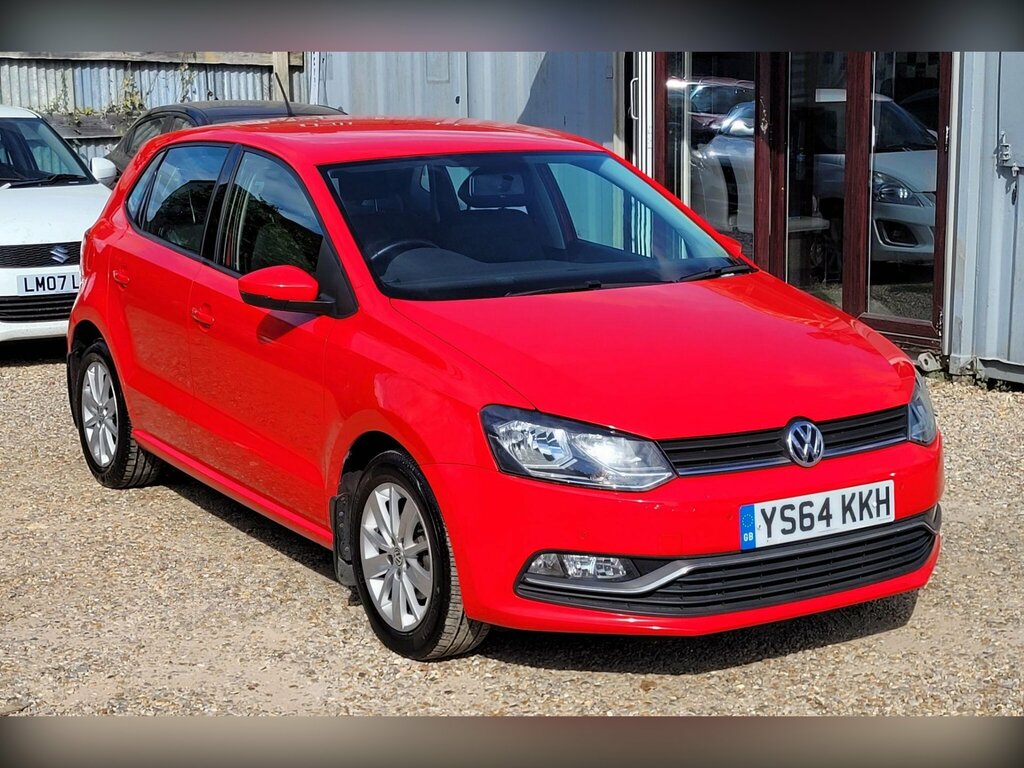 Volkswagen Polo 1.2 Tsi Bluemotion Tech Se Euro 6 Ss YS64KKH Red #5