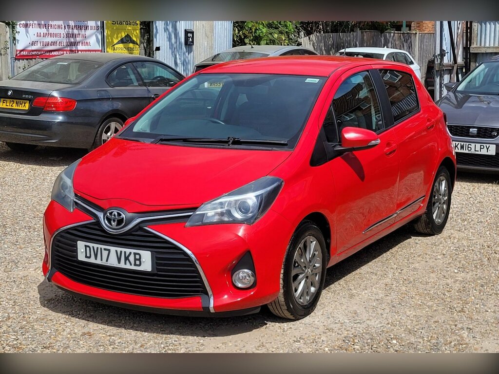 Toyota Yaris 1.0 Vvt-i Icon Euro 6 DV17VKB Red #5