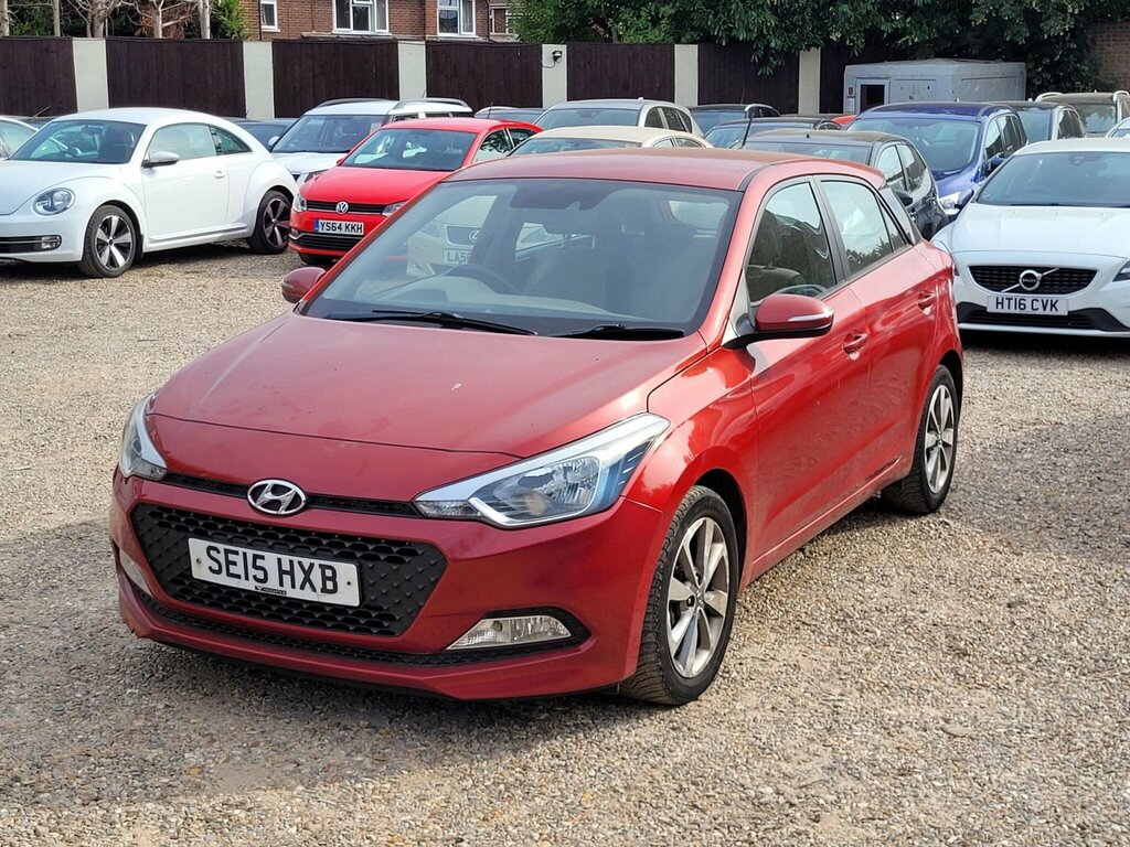 Hyundai I20 1.2 Blue Drive Se Euro 6 Ss Red #2