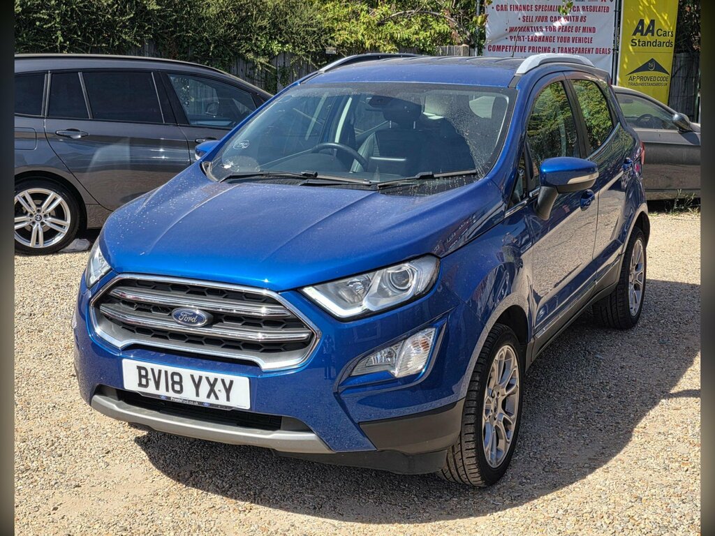 Ford Ecosport 1.0T Ecoboost Titanium Euro 6 Ss Blue #2