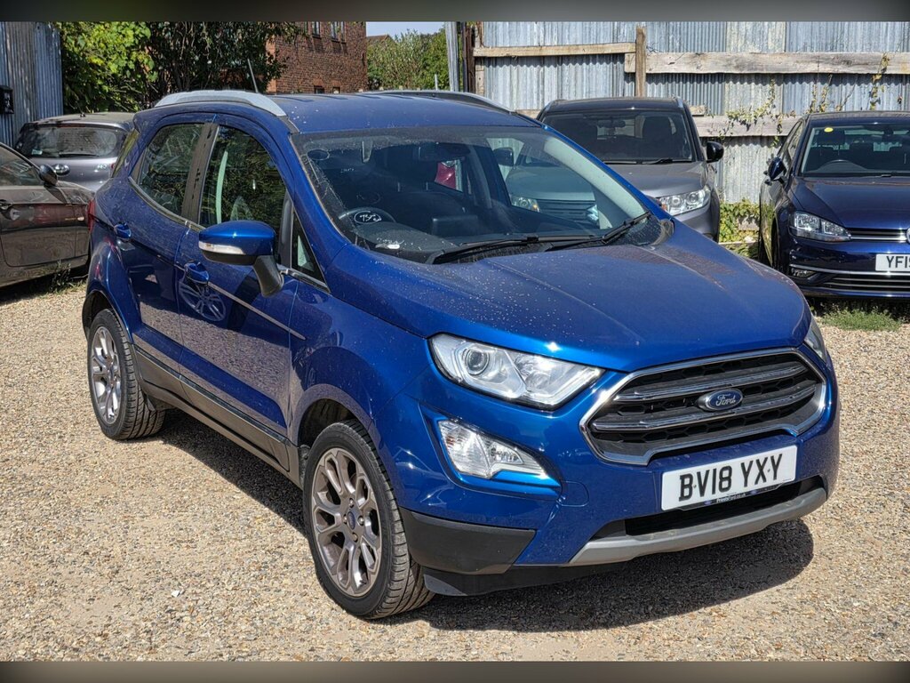 Ford Ecosport 1.0T Ecoboost Titanium Euro 6 Ss Blue