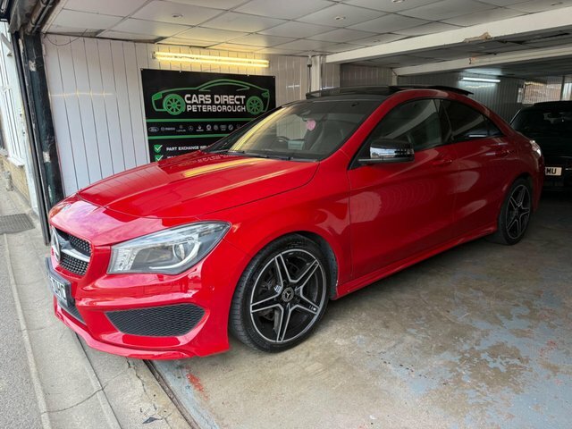 Mercedes-Benz CLA Class 2.1 Cla220 Cdi Amg Sport Coupe 7G-dct 4Matic Euro LG65DHC Red #4