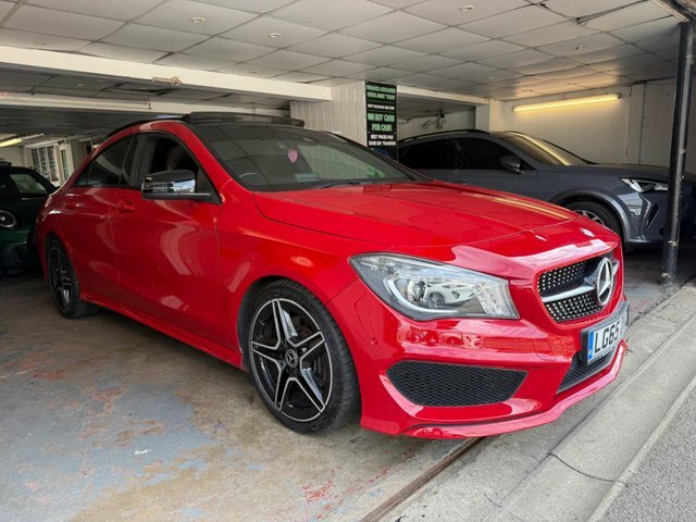 Mercedes-Benz CLA Class 2.1 Cla220 Cdi Amg Sport Coupe 7G-dct 4Matic Euro LG65DHC Red #3