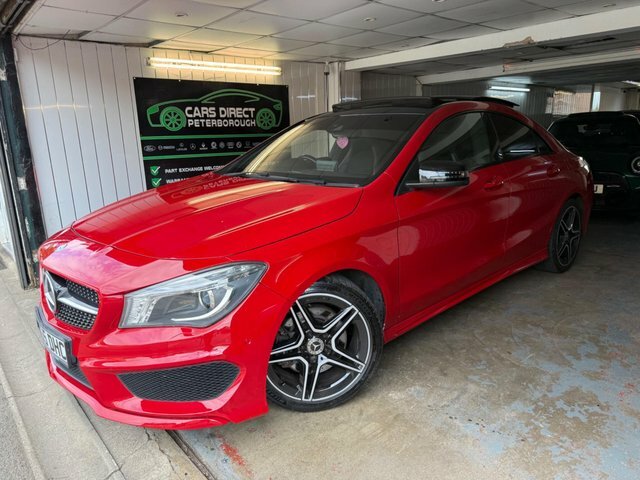 Mercedes-Benz CLA Class 2.1 Cla220 Cdi Amg Sport Coupe 7G-dct 4Matic Euro LG65DHC Red #2