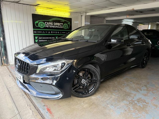 Mercedes-Benz CLA Class 1.6 Cla180 Amg Line Coupe 7G-dct Euro 6 S S Black #2