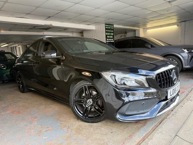 Mercedes-Benz CLA Class 1.6 Cla180 Amg Line Coupe 7G-dct Euro 6 S S Black
