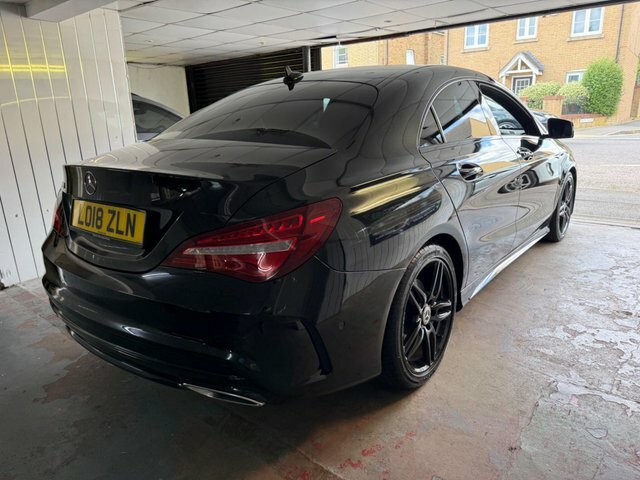 Mercedes-Benz CLA Class 1.6 Cla180 Amg Line Coupe 7G-dct Euro 6 S S Black #6