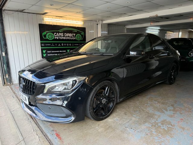 Mercedes-Benz CLA Class 1.6 Cla180 Amg Line Coupe 7G-dct Euro 6 S S Black #4