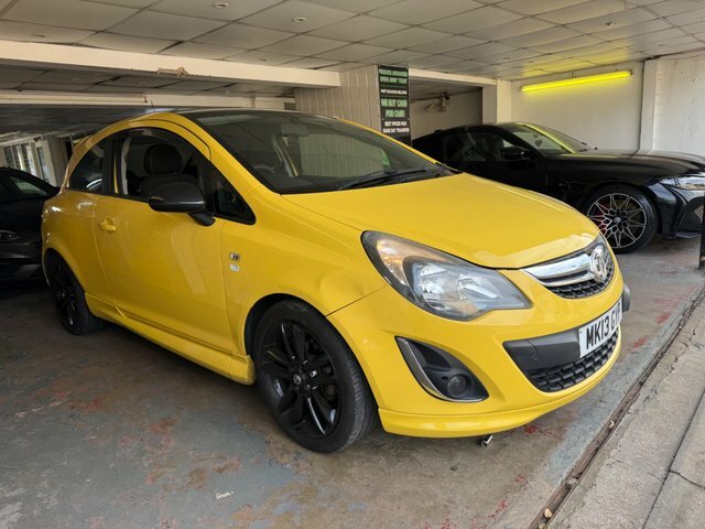 Vauxhall Corsa 1.2 16V Limited Edition Euro 5 Yellow #3