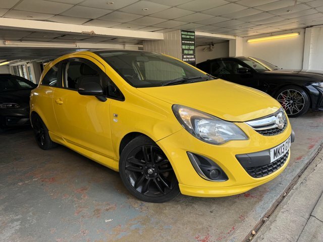 Vauxhall Corsa 1.2 16V Limited Edition Euro 5 Yellow