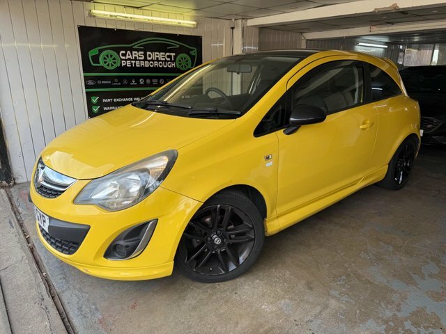 Vauxhall Corsa 1.2 16V Limited Edition Euro 5 Yellow #2
