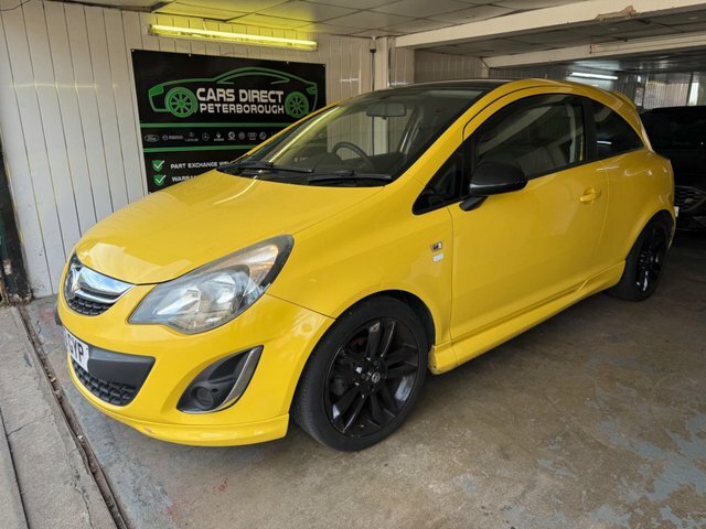 Vauxhall Corsa 1.2 16V Limited Edition Euro 5 Yellow #4