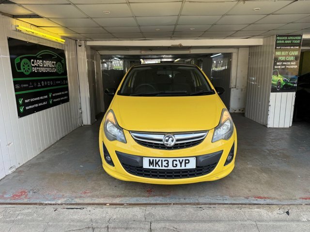 Vauxhall Corsa 1.2 16V Limited Edition Euro 5 Yellow #5