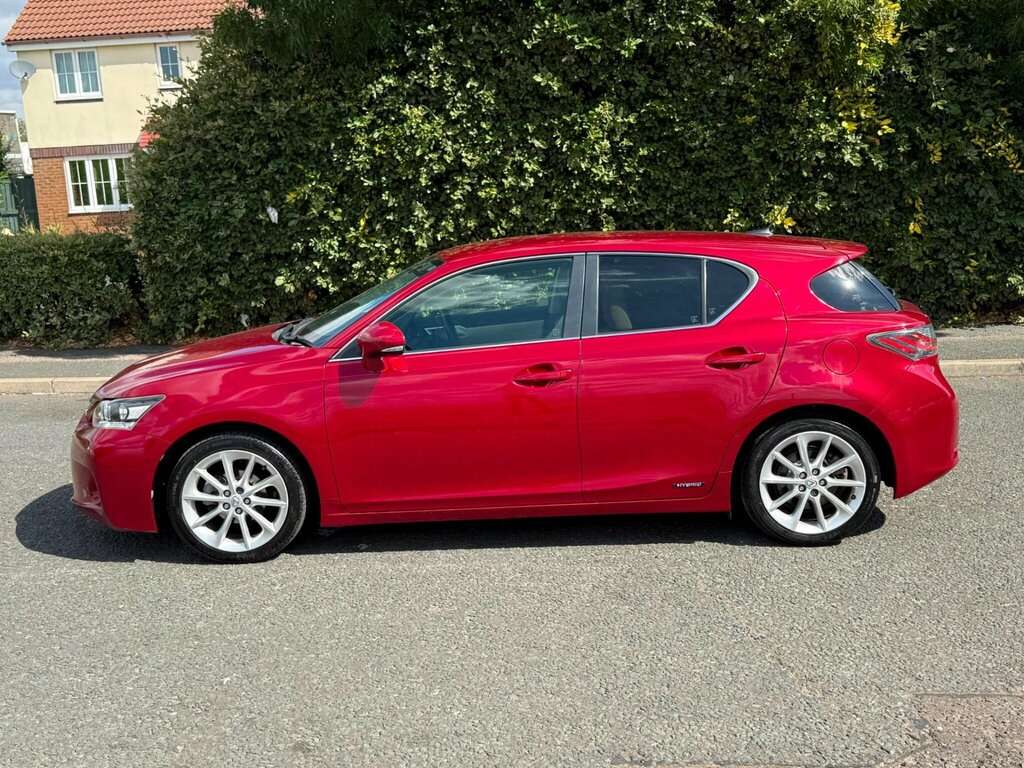 Lexus CT 1.8 200H Luxury Cvt Euro 5 Ss Red #6