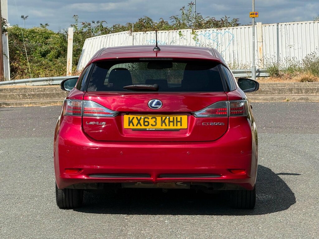 Lexus CT 1.8 200H Luxury Cvt Euro 5 Ss Red #3