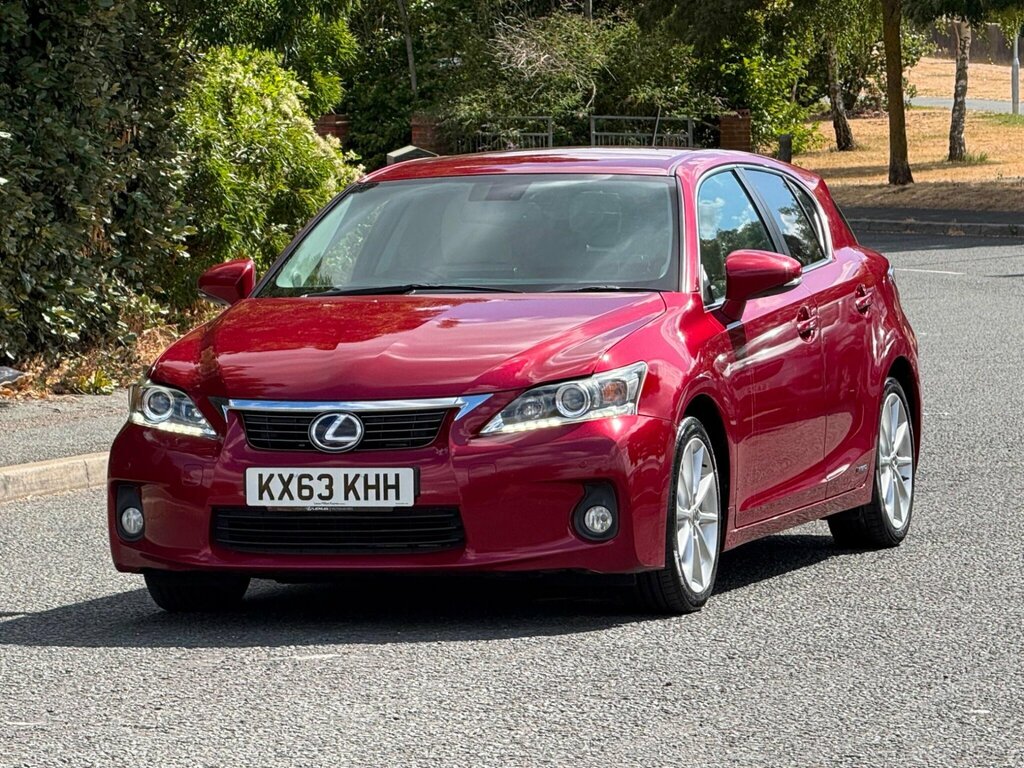 Lexus CT 1.8 200H Luxury Cvt Euro 5 Ss Red #4