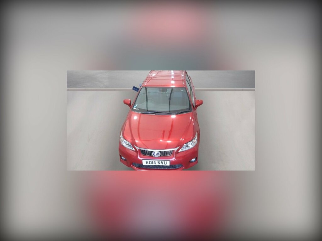 Lexus CT 1.8 200H F Sport Cvt Euro 5 Ss Red #4
