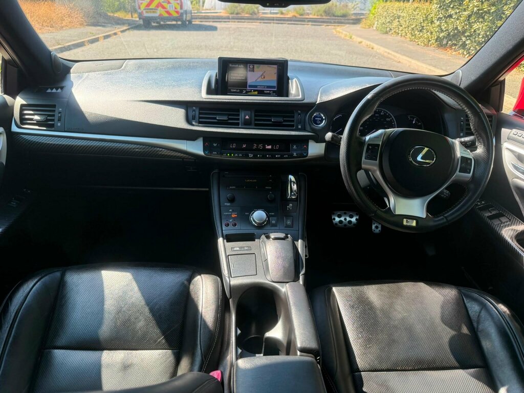 Lexus CT 1.8 F Sport Cvt Euro 6 Ss Grey #16