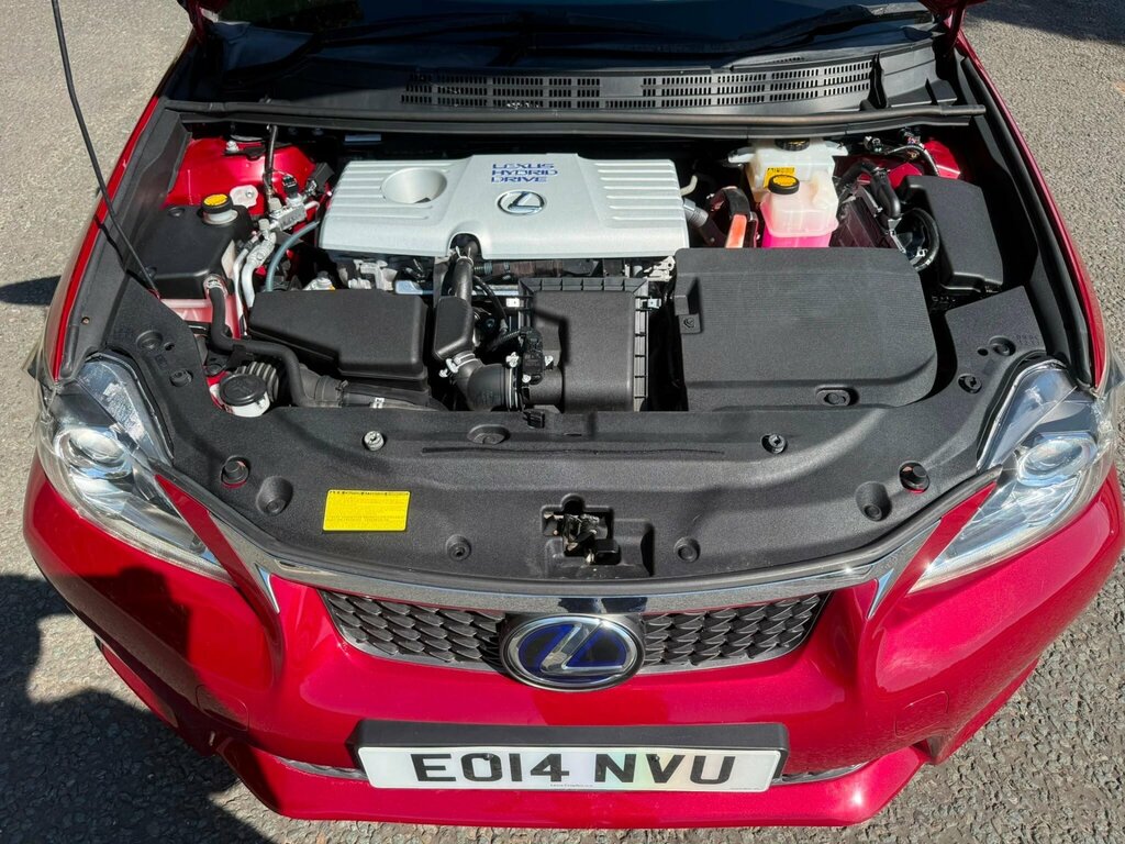 Lexus CT 1.8 200H F Sport Cvt Euro 5 Ss Red #5