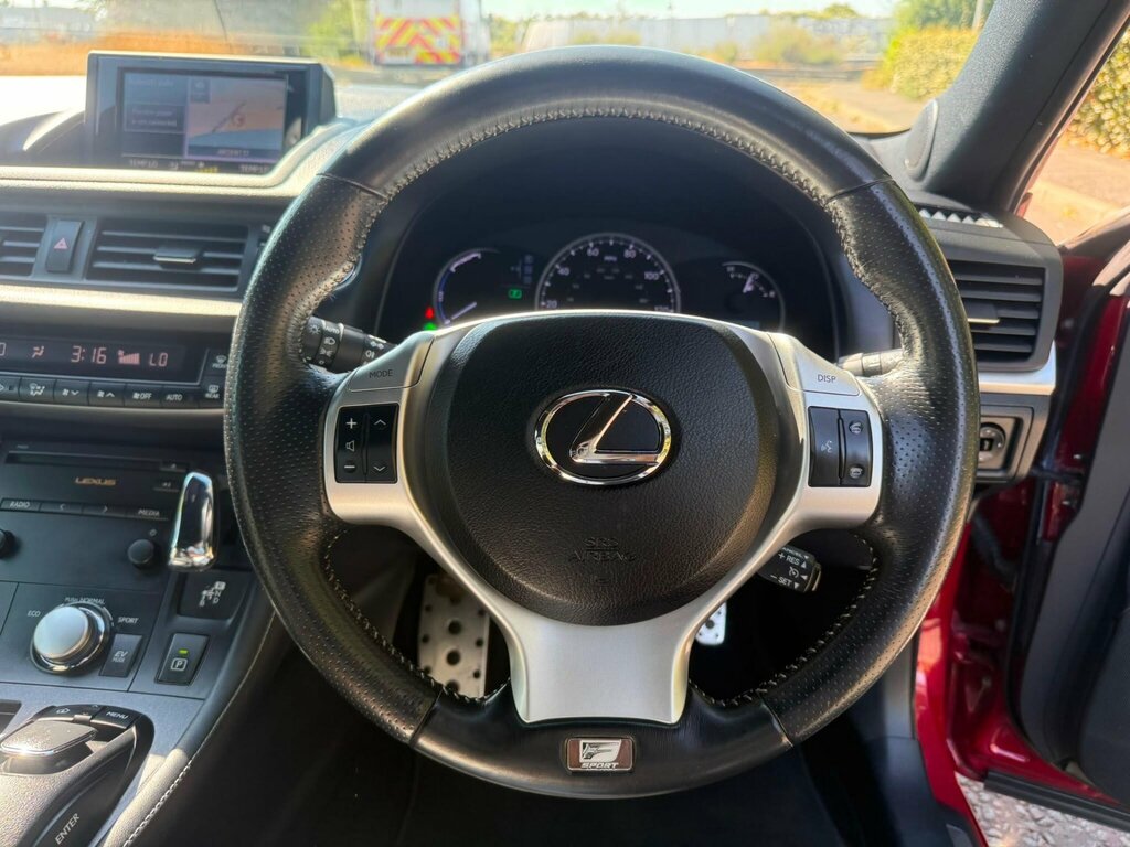 Lexus CT 1.8 F Sport Cvt Euro 6 Ss Grey #9
