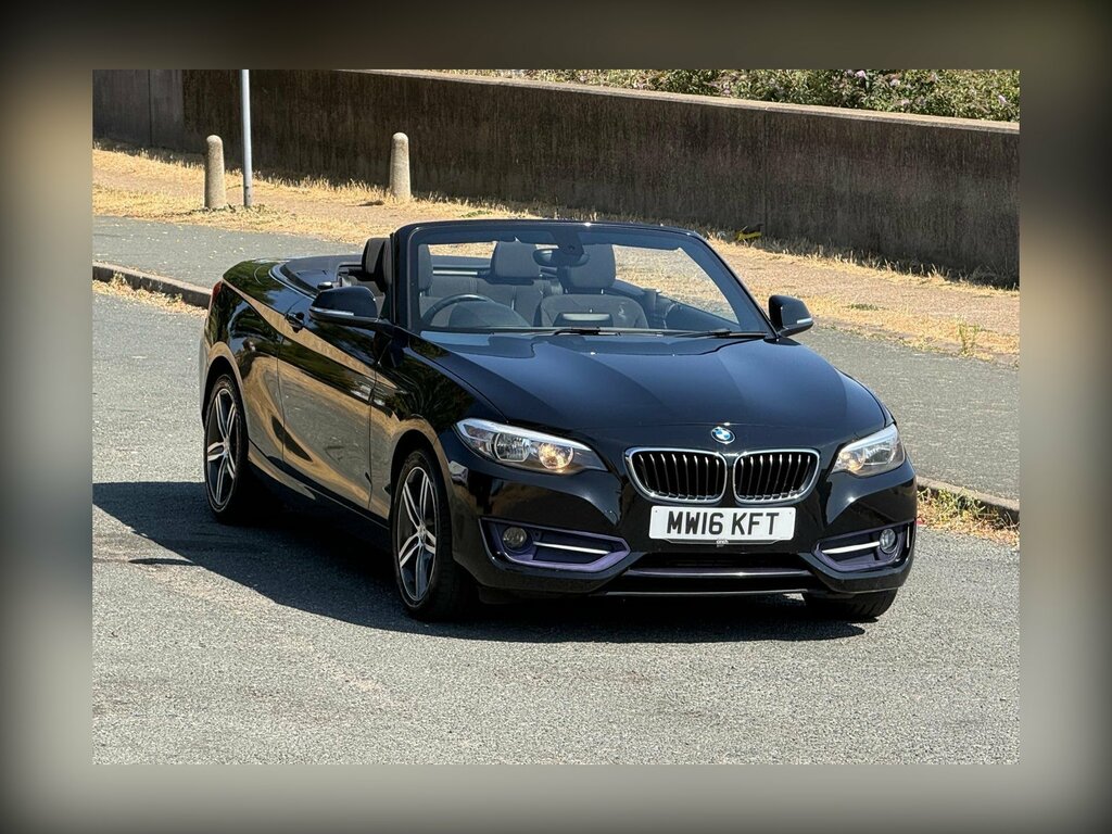 BMW 2 Series 2.0 218D Sport Euro 6 Ss Black