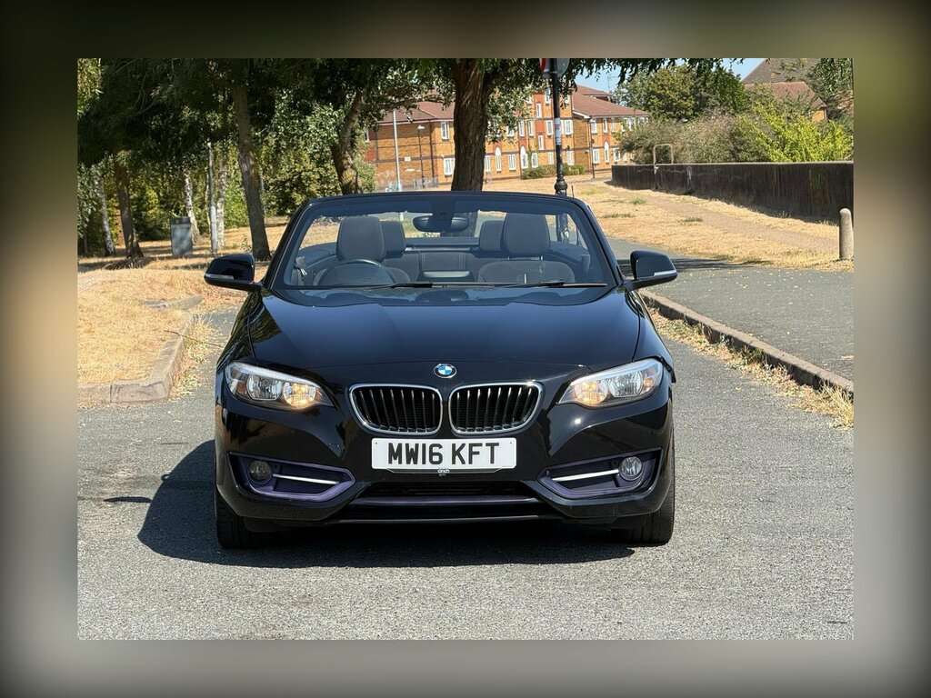 BMW 2 Series 2.0 218D Sport Euro 6 Ss Black #2