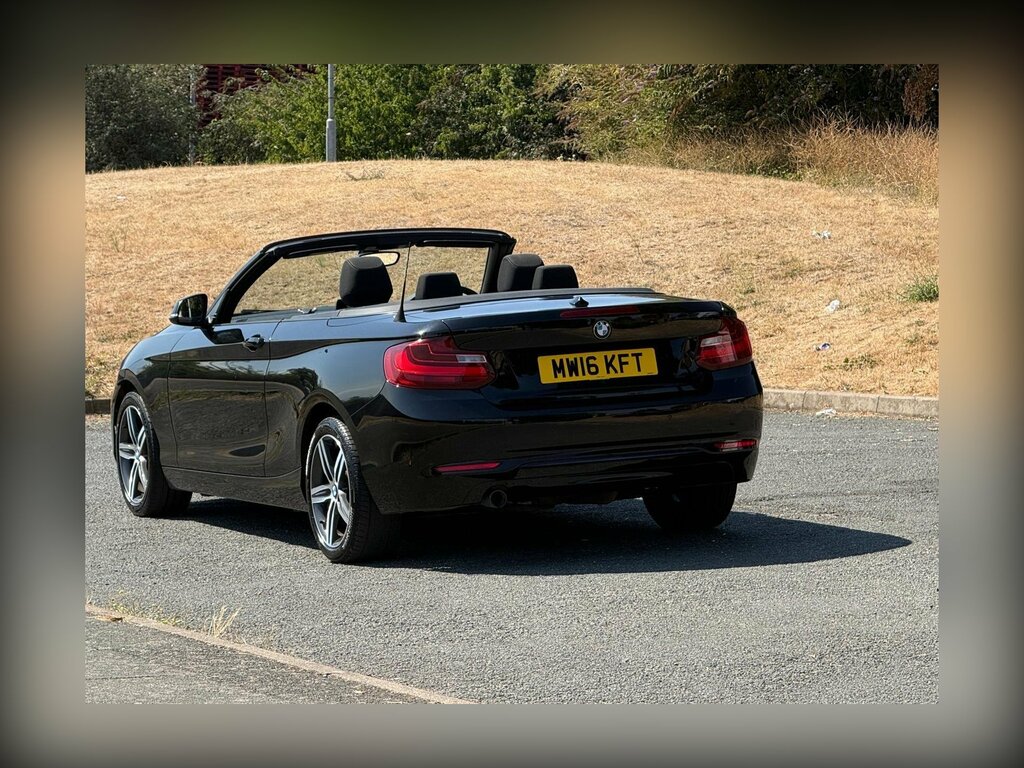 BMW 2 Series 2.0 218D Sport Euro 6 Ss Black #4