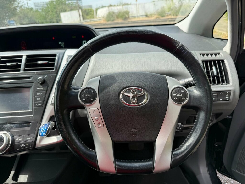 Toyota Prius+ 1.8 Vvt-h Icon Cvt Euro 5 Ss Silver #26