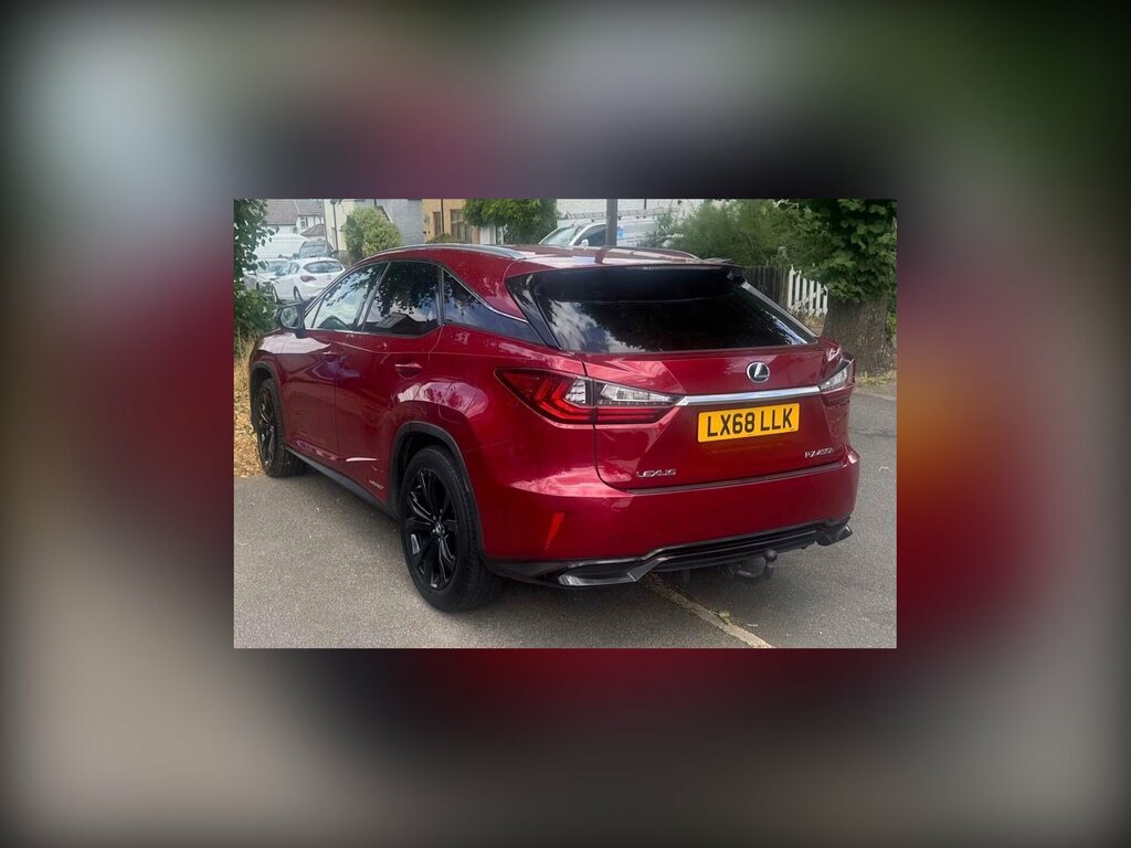 Lexus RX 3.5 450H V6 Sport Cvt 4Wd Euro 6 Ss Red #2