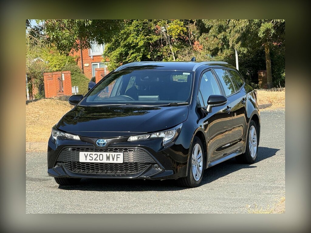 Toyota Corolla 1.8 Vvt-h Icon Tech Touring Sports Cvt Euro 6 Ss YS20WVF Black #3