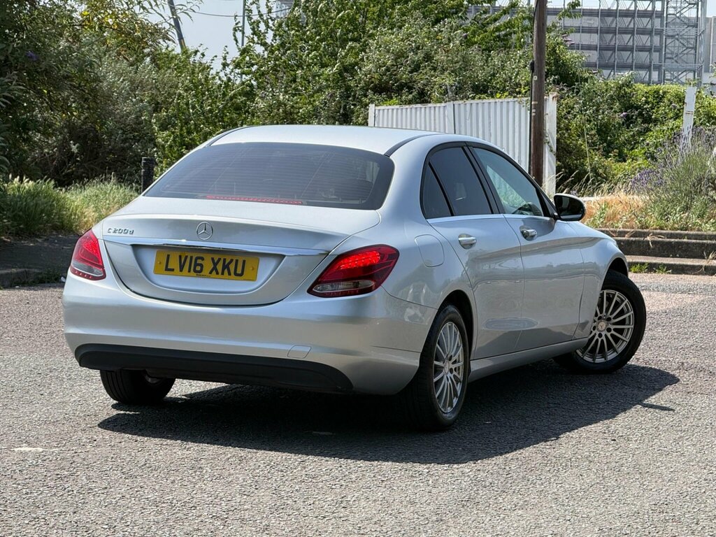 Mercedes-Benz C Class 1.6 C200d Se G-tronic Euro 6 Ss Silver #6