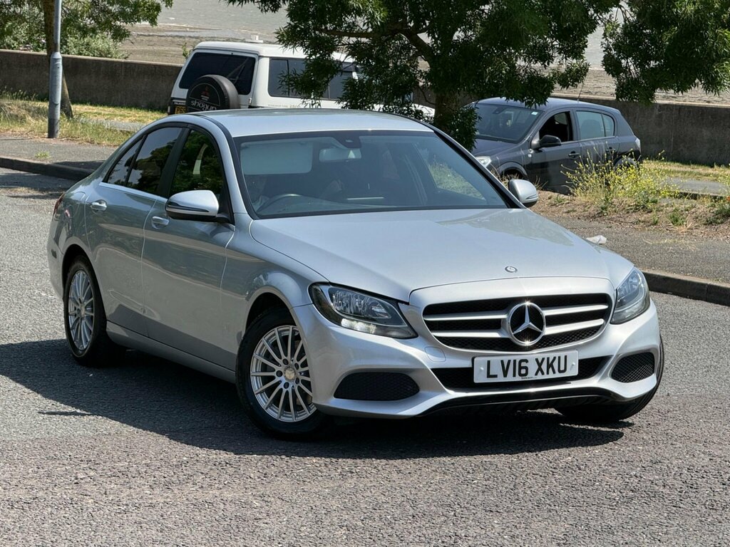 Mercedes-Benz C Class 1.6 C200d Se G-tronic Euro 6 Ss Silver #2