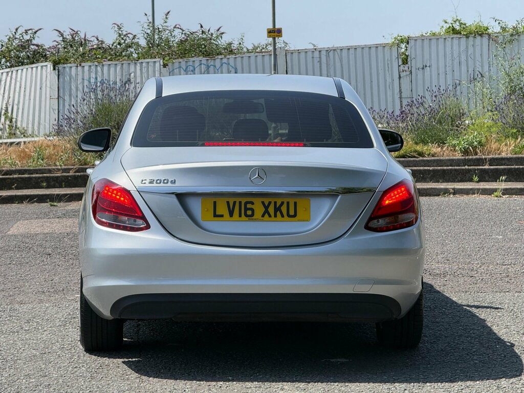 Mercedes-Benz C Class 1.6 C200d Se G-tronic Euro 6 Ss Silver #5