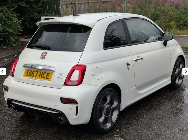 Abarth 595 T-jet Turismo Hatchback White #4