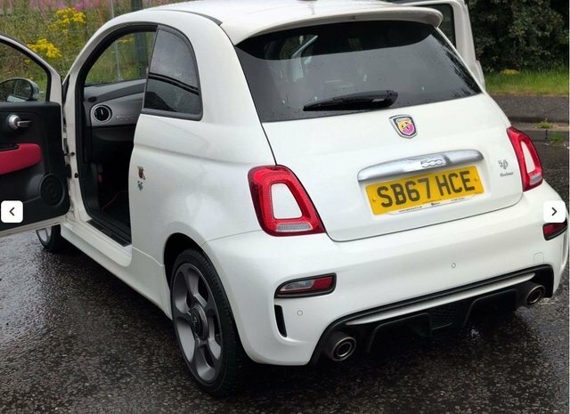 Abarth 595 T-jet Turismo Hatchback White #2