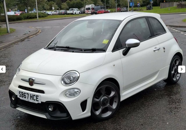 Abarth 595 T-jet Turismo Hatchback White #3