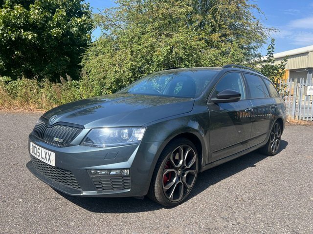 Skoda Octavia Tdi Vrs Estate Grey #3