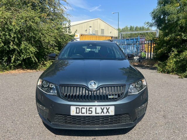 Skoda Octavia Tdi Vrs Estate Grey #2