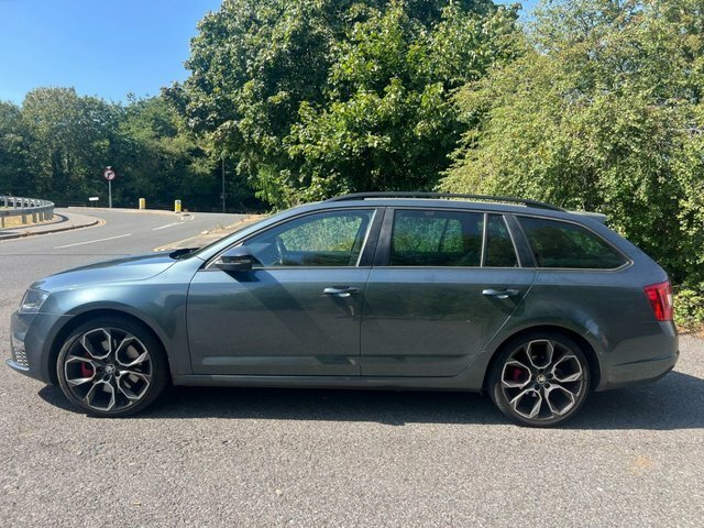 Skoda Octavia Tdi Vrs Estate Grey #4