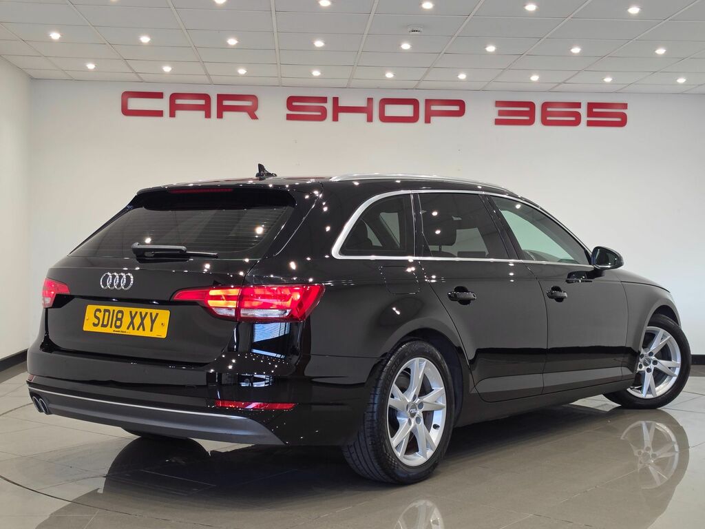 Audi A4 Avant Tdi Ultra Sport Estate SD18XXY Black #5
