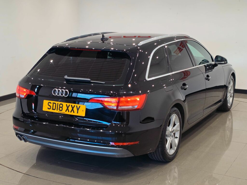 Audi A4 Avant Tdi Ultra Sport Estate SD18XXY Black #6