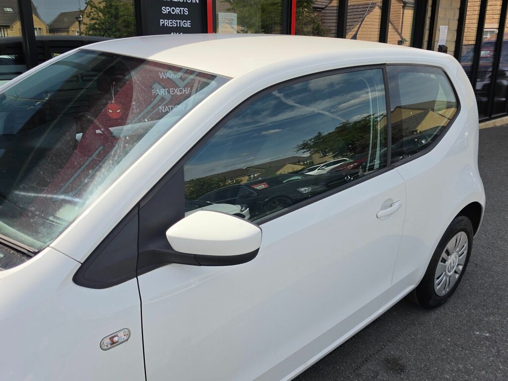 Volkswagen Up Move Up Hatchback White #4